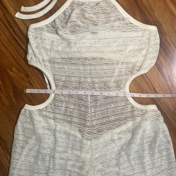 Yitty off white knit flare leg jumpsuit, size 1X, NWT. - Picture 8 of 16